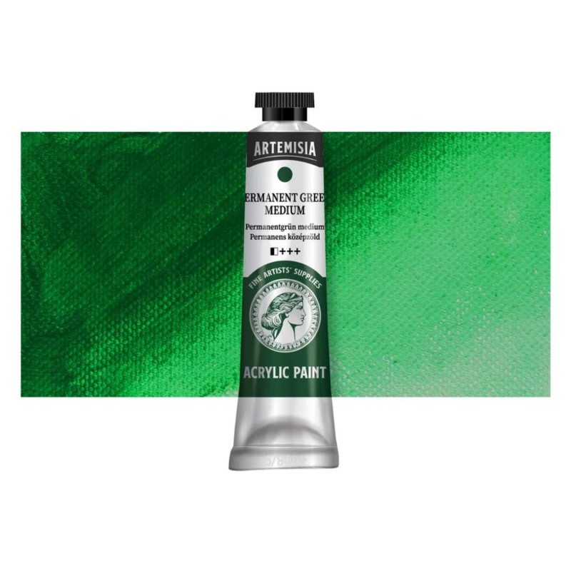 Akrylové barvy Artemisia poskytují díky vysokému obsahu pigmentů živé barvy profesionální kvality. Různé odstíny se dobře mísí, což umožňuje v