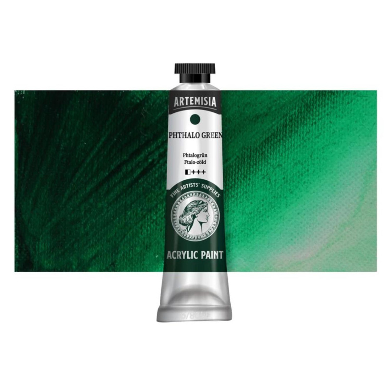 Akrylové barvy Artemisia poskytují díky vysokému obsahu pigmentů živé barvy profesionální kvality. Různé odstíny se dobře mísí, což umožňuje v