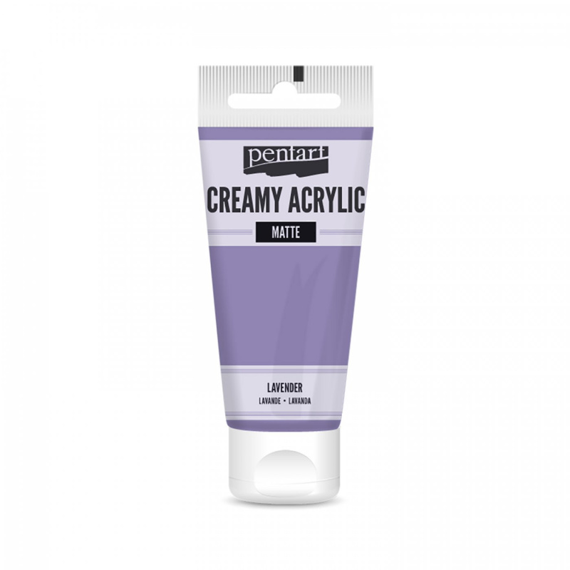 Krémováakrylová matná barva je akrylová barva na vodní bázi s krémovou konzistencí a vysokým obsahem pigmentu. Můžete ji použít k malbě na plátn