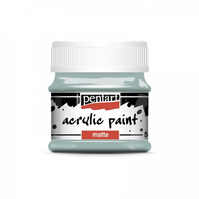 Akrylová barva matná značky Pentart zvládne všechny tvůrčí projekty. Díky dobré přilnavosti na různorodé povrchy jsou akrylové hobby barvy vhodné