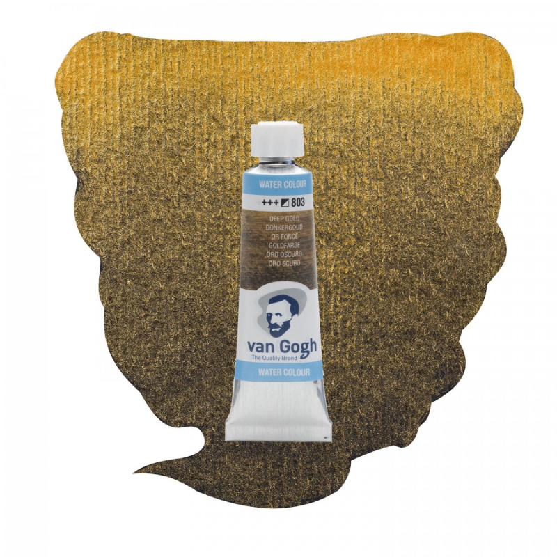 Akvarelová barva Van Gogh od holandského výrobce Royal Talens v kovové tubě o objemu 10 ml jsou brilantní akvarelové barvy vhodné jak pro studenty, tak 