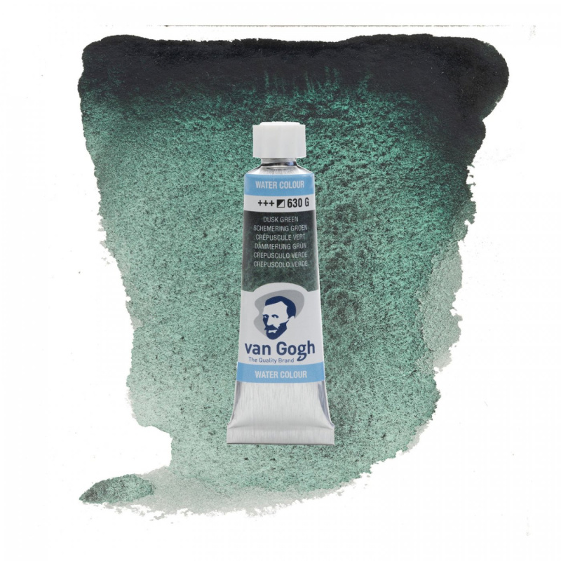 Akvarelová barva Van Gogh od holandského výrobce Royal Talens v kovové tubě o objemu 10 ml jsou brilantní akvarelové barvy vhodné jak pro studenty, tak 