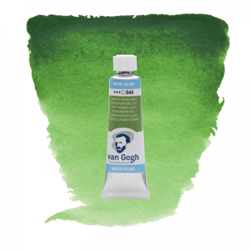 Akvarelová barva Van Gogh od holandského výrobce Royal Talens v kovové tubě o objemu 10 ml jsou brilantní akvarelové barvy vhodné jak pro studenty, tak 