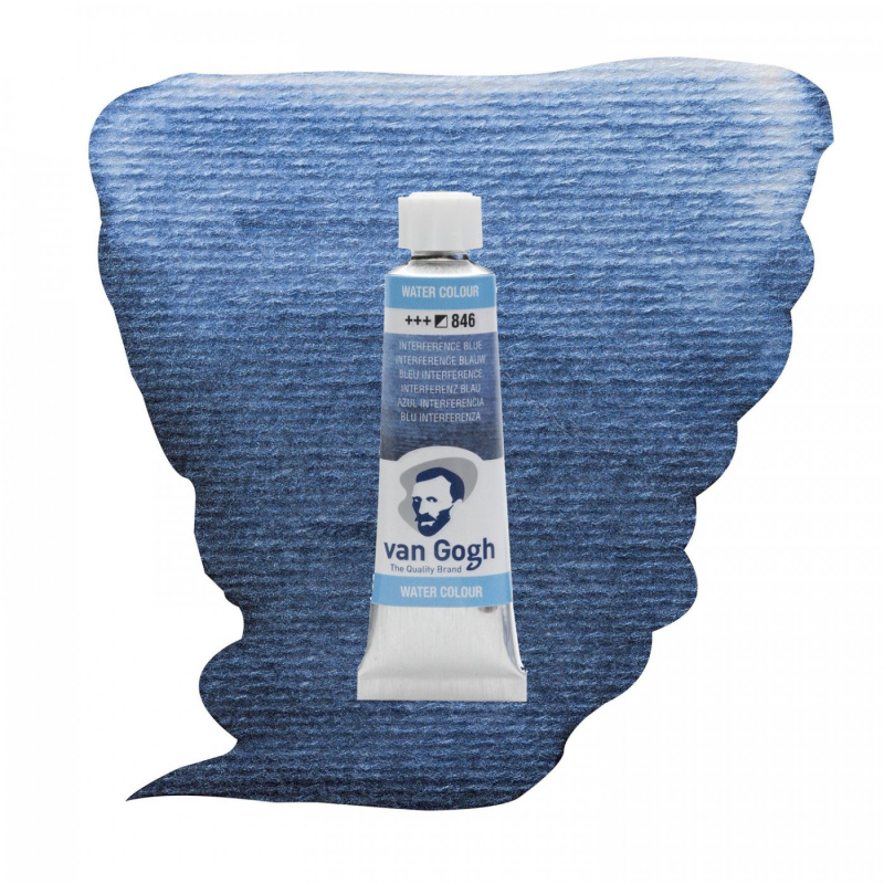 Akvarelová barva Van Gogh od holandského výrobce Royal Talens v kovové tubě o objemu 10 ml jsou brilantní akvarelové barvy vhodné jak pro studenty, tak 