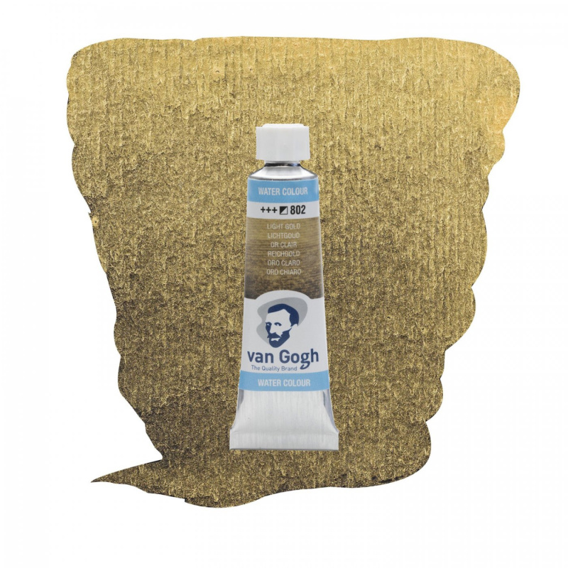 Akvarelová barva Van Gogh od holandského výrobce Royal Talens v kovové tubě o objemu 10 ml jsou brilantní akvarelové barvy vhodné jak pro studenty, tak 