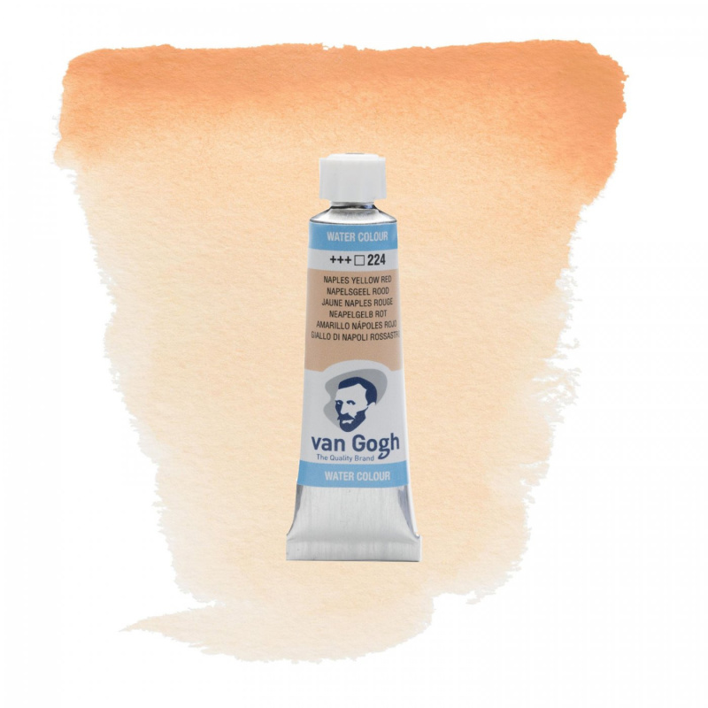 Akvarelová barva Van Gogh od holandského výrobce Royal Talens v kovové tubě o objemu 10 ml jsou brilantní akvarelové barvy vhodné jak pro studenty, tak 