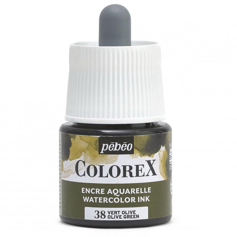 COLOREX od Pebeo je transparentní akvarelová barva na bázi barviva. Má extrémně jasné barvy, sametový povrch a dokonale rovnoměrné syté odstíny. Bar