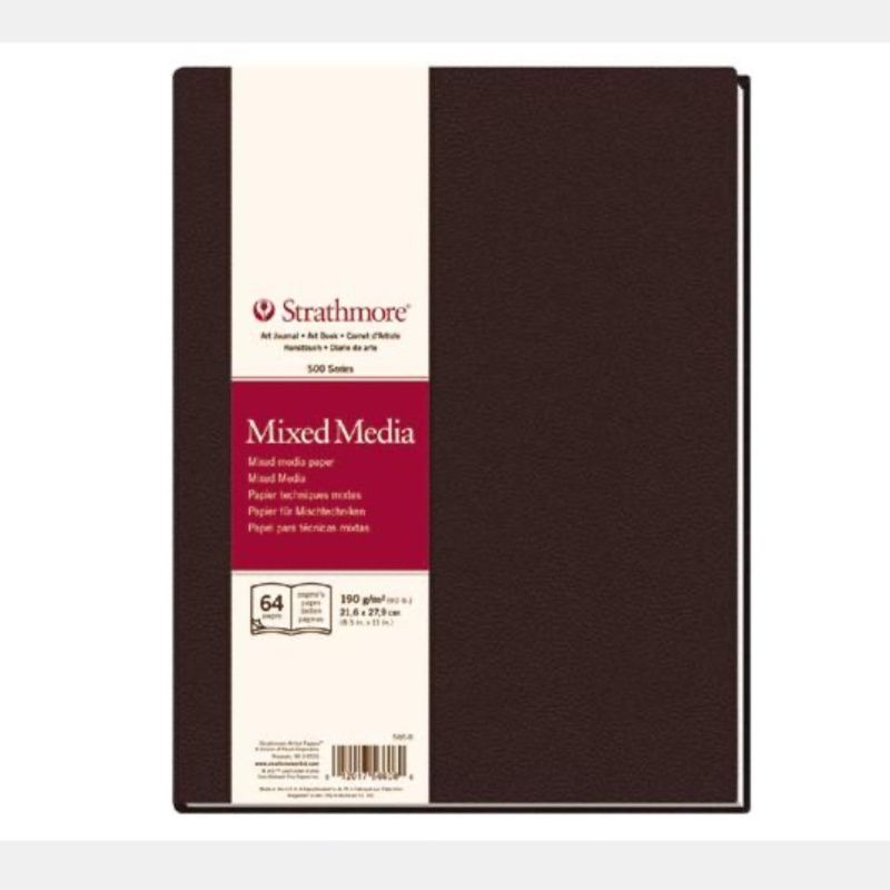 Art Book Strathmore vhodnou pro různé techniky v tvrdých deskách oceníte nejen na cestách.
Art Book má sametově měkký obal,který si zamilujete na pr
