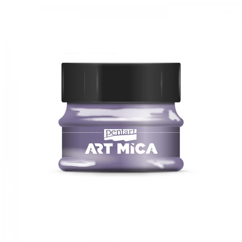Mica prášek (Art mica) je minerální práškový pigment s pestrými možnostmi použití. Je vhodný k zabarvení křišťálové pryskyřice, zabarvení po