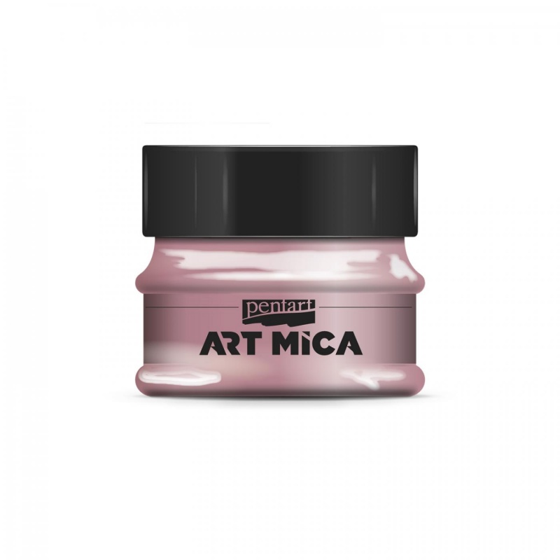 Mica prášek (Art mica) je minerální práškový pigment s pestrými možnostmi použití. Je vhodný k zabarvení křišťálové pryskyřice, zabarvení po