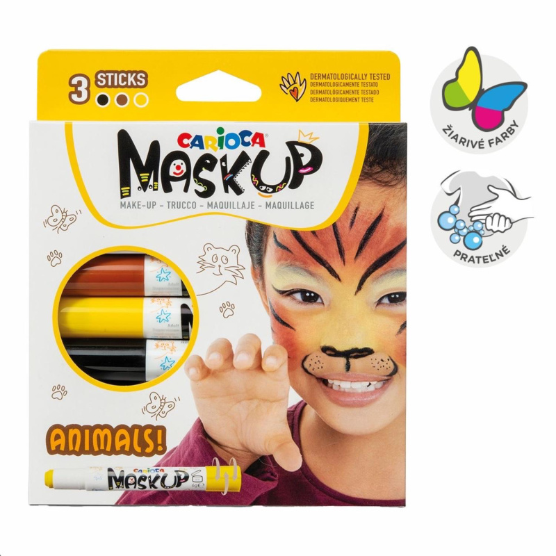 Staňte se tím, kým chcete být! Ať už se chystáte na karneval, dětský večírek nebo tematickou párty, barvy na obličej vám pomohou sladit make-up s 