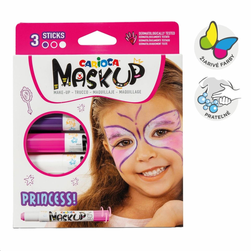 Staňte se tím, kým chcete být! Ať už se chystáte na karneval, dětský večírek nebo tematickou párty, barvy na obličej vám pomohou sladit make-up s 