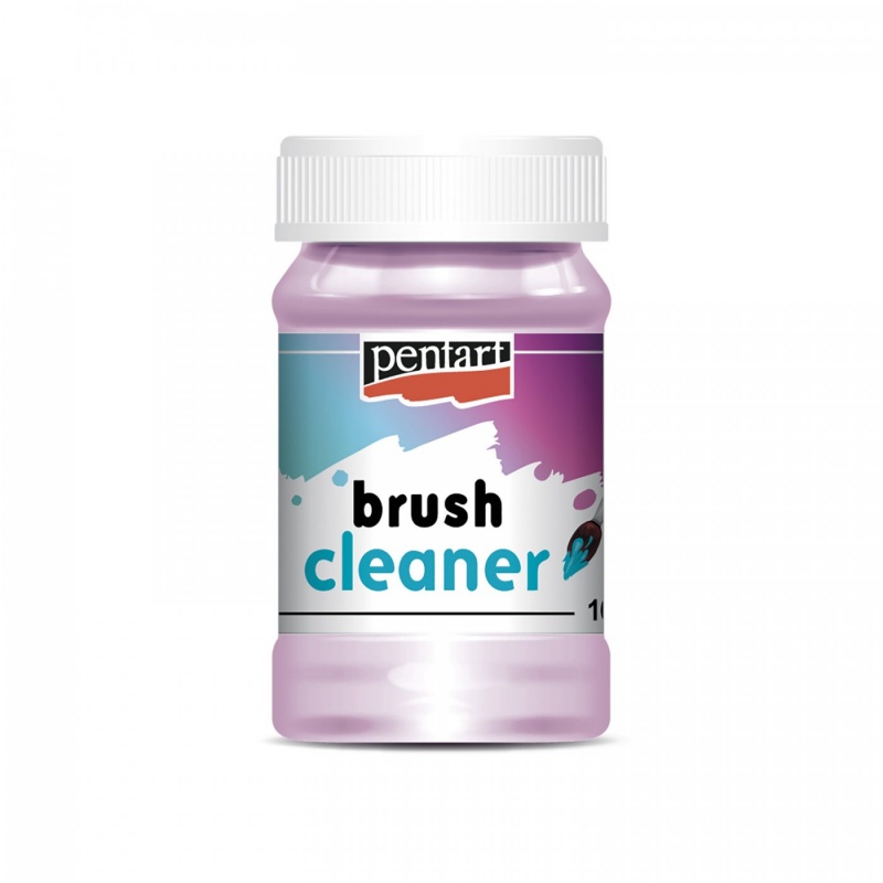Čistič štětců (Brush cleaner) je alkoholový roztok určený k čištění štětců od produktů na vodní bázi.
