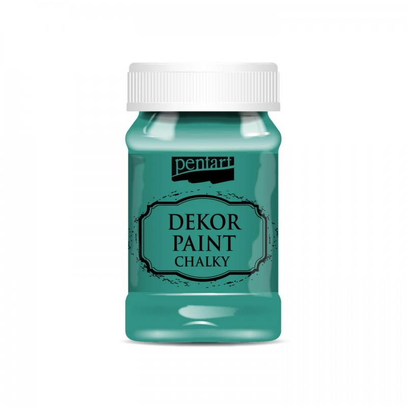 Dekor Paint Soft od společnosti Pentart je rychleschnoucí křídová barva na vodní bázi s vynikající krycí schopností. Díky speciálnímu složení vy