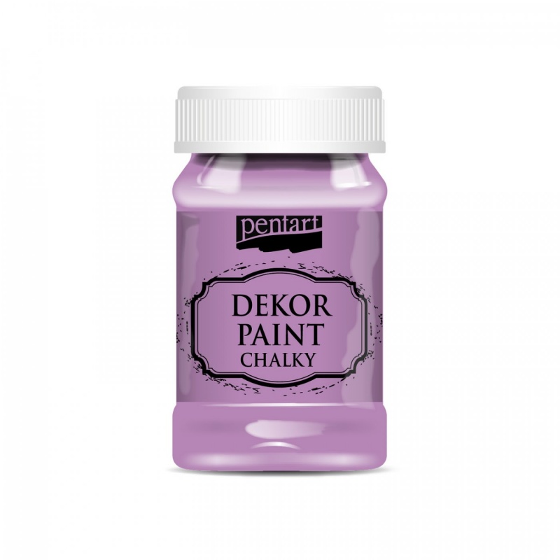 Dekor Paint Soft od společnosti Pentart je rychleschnoucí křídová barva na vodní bázi s vynikající krycí schopností. Díky speciálnímu složení vy