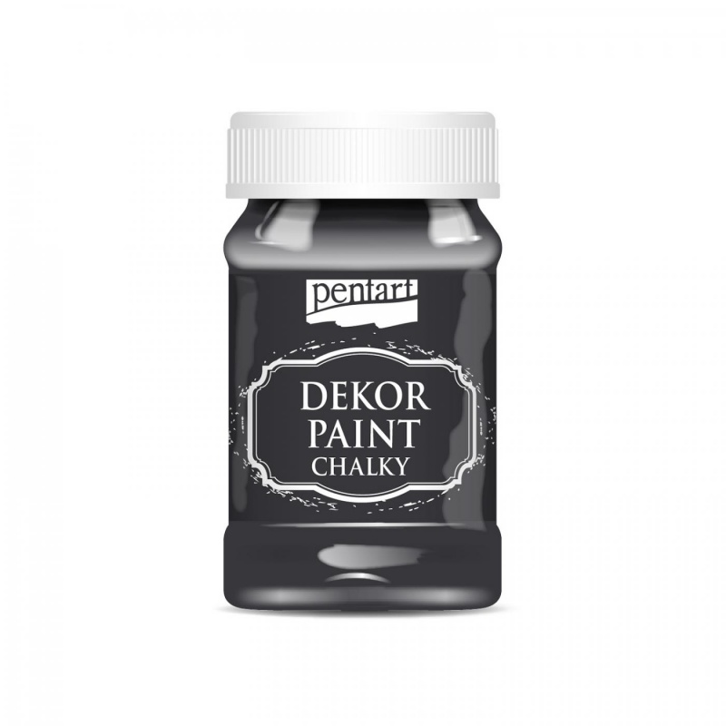 Dekor Paint Soft od společnosti Pentart je rychleschnoucí křídová barva na vodní bázi s vynikající krycí schopností. Díky speciálnímu složení vy