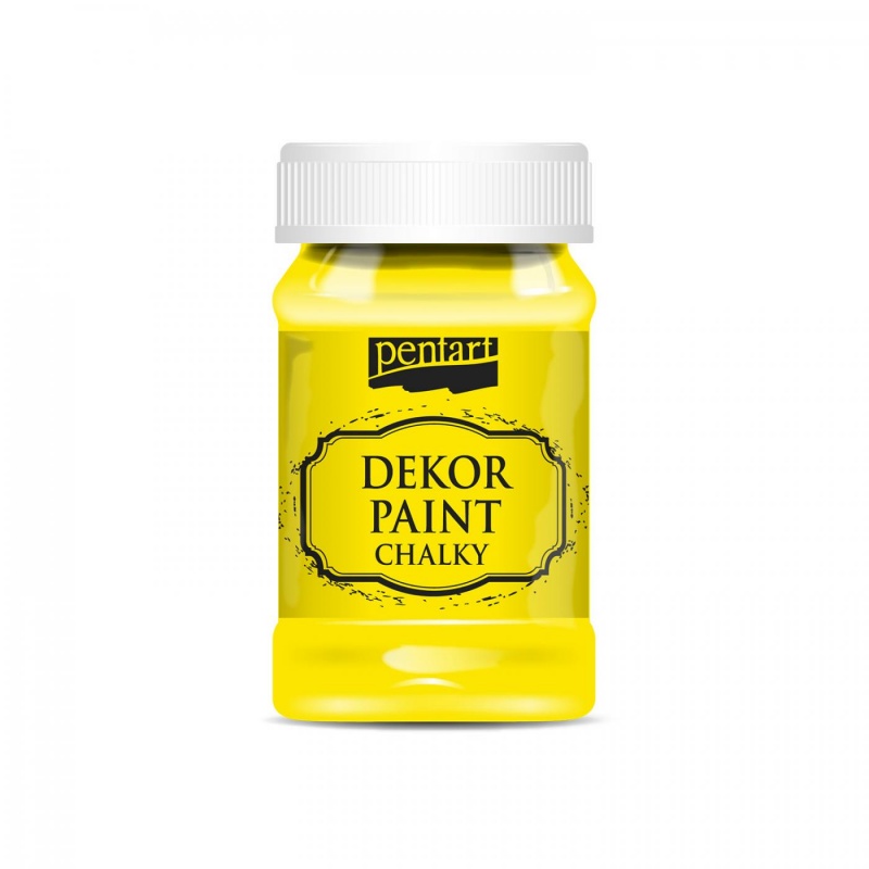 Dekor Paint Soft od společnosti Pentart je rychleschnoucí křídová barva na vodní bázi s vynikající krycí schopností. Díky speciálnímu složení vy