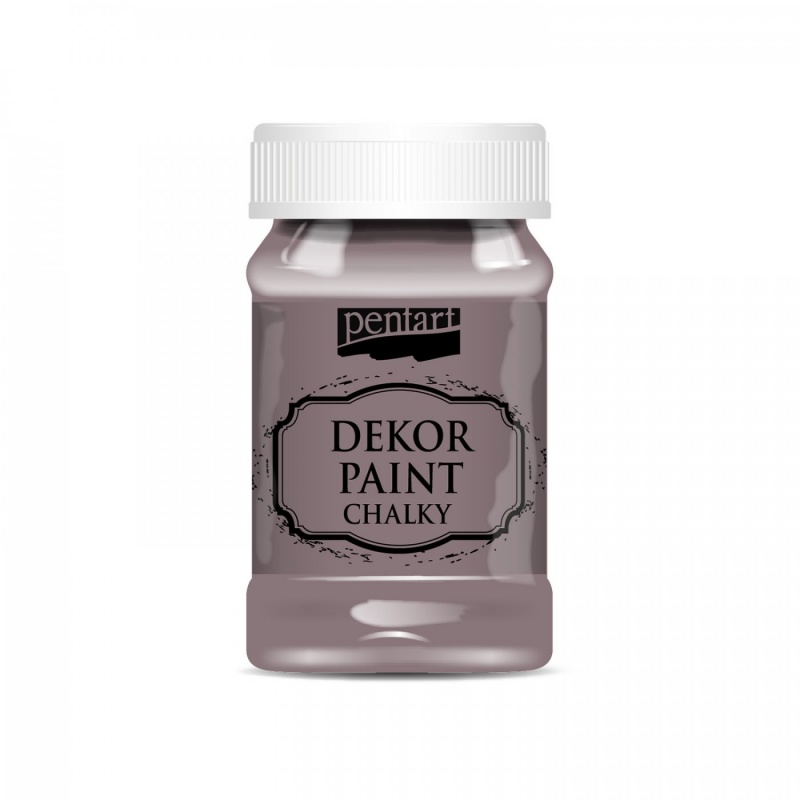 Dekor Paint Soft od společnosti Pentart je rychleschnoucí křídová barva na vodní bázi s vynikající krycí schopností. Díky speciálnímu složení vy