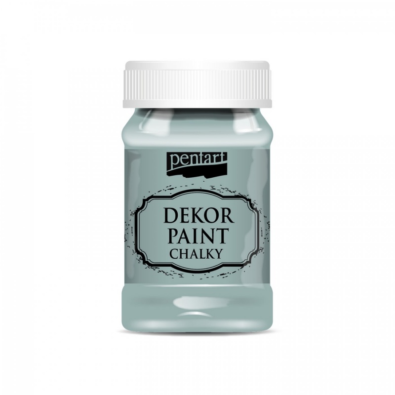 Dekor Paint Soft od společnosti Pentart je rychleschnoucí křídová barva na vodní bázi s vynikající krycí schopností. Díky speciálnímu složení vy