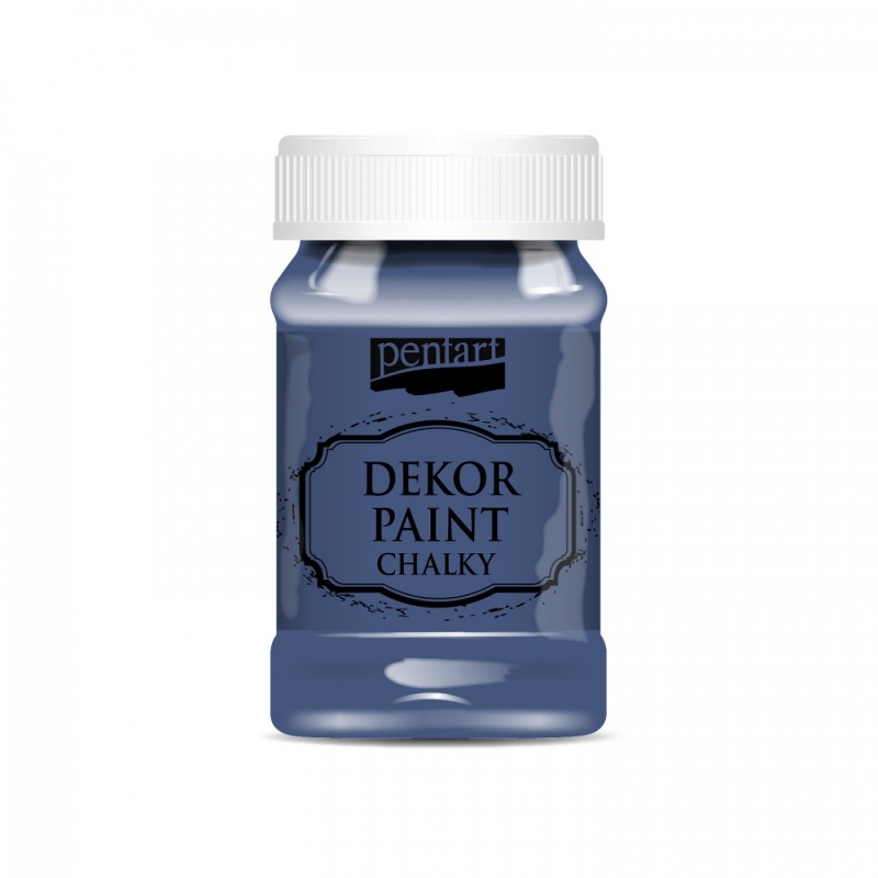 Dekor Paint Soft od společnosti Pentart je rychleschnoucí křídová barva na vodní bázi s vynikající krycí schopností. Díky speciálnímu složení vy