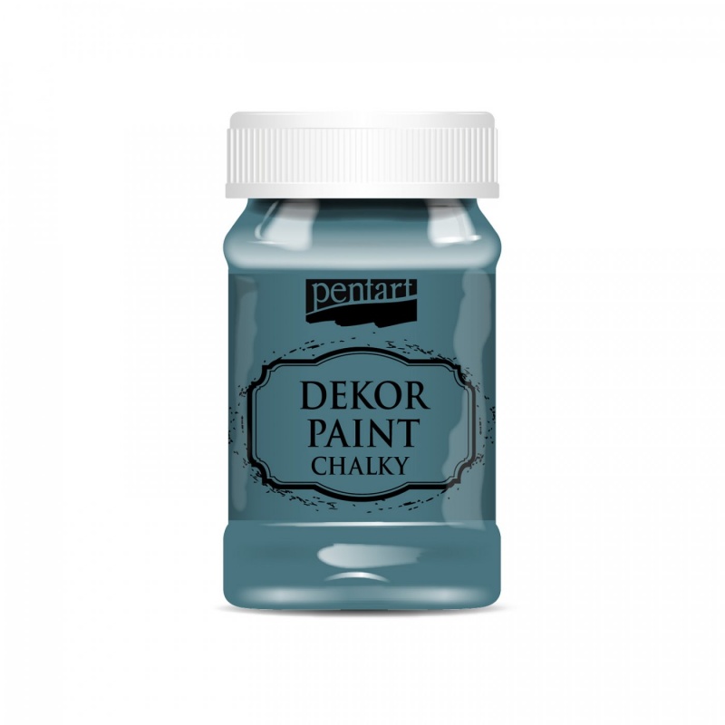 Barvy Dekor Paint Soft značky Pentart jsou novinkou roku 2015. Dekor Paint je rychleschnoucí křídová barva na vodní bázi s vynikající kryvostí. Díky 