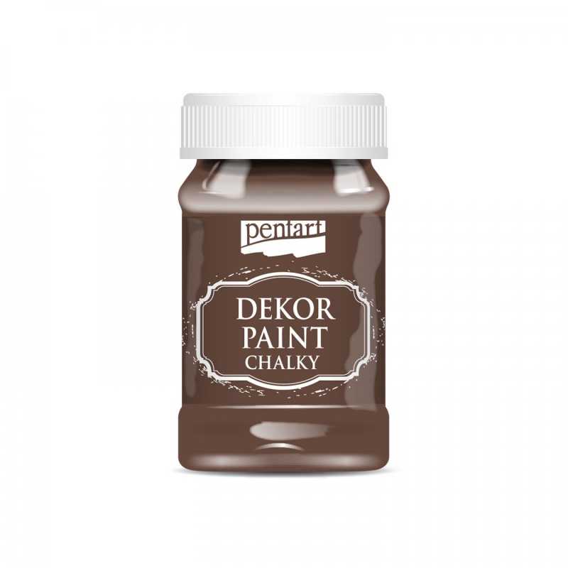 Dekor Paint Soft od společnosti Pentart je rychleschnoucí křídová barva na vodní bázi s vynikající krycí schopností. Díky speciálnímu složení vy