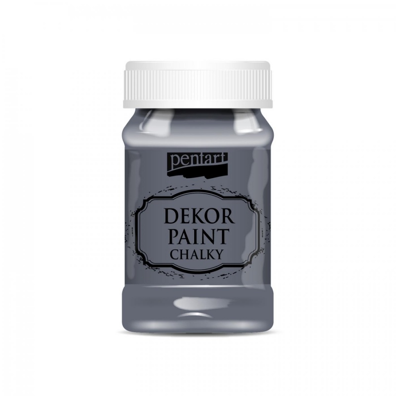 Dekor Paint Soft od společnosti Pentart je rychleschnoucí křídová barva na vodní bázi s vynikající krycí schopností. Díky speciálnímu složení vy