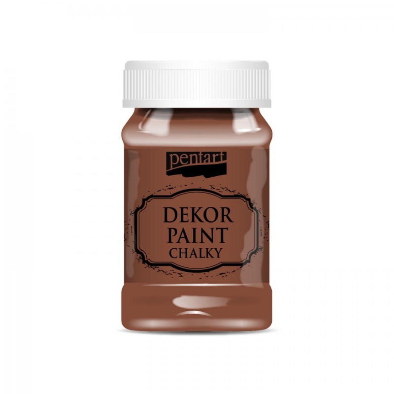 Dekor Paint Soft od společnosti Pentart je rychleschnoucí křídová barva na vodní bázi s vynikající krycí schopností. Díky speciálnímu složení vy