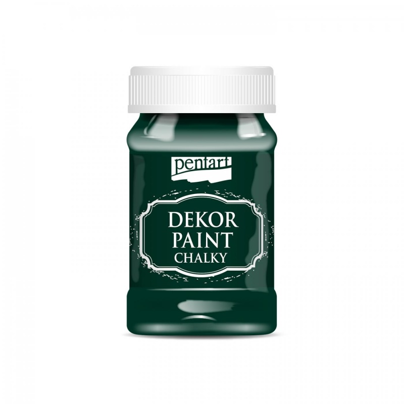 Dekor Paint Soft od společnosti Pentart je rychleschnoucí křídová barva na vodní bázi s vynikající krycí schopností. Díky speciálnímu složení vy