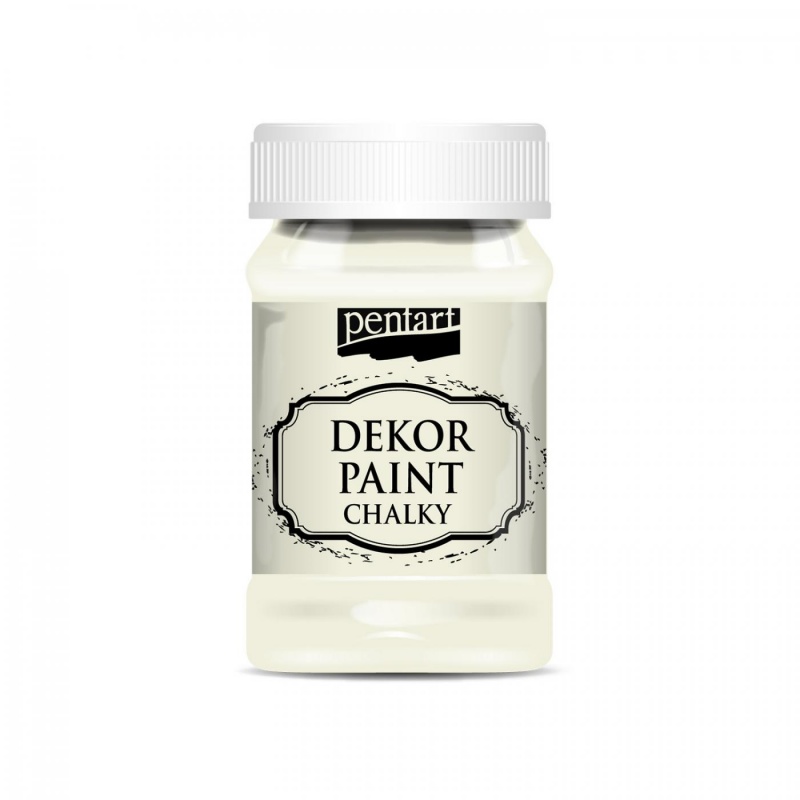 Dekor Paint Soft od společnosti Pentart je rychleschnoucí křídová barva na vodní bázi s vynikající krycí schopností. Díky speciálnímu složení vy