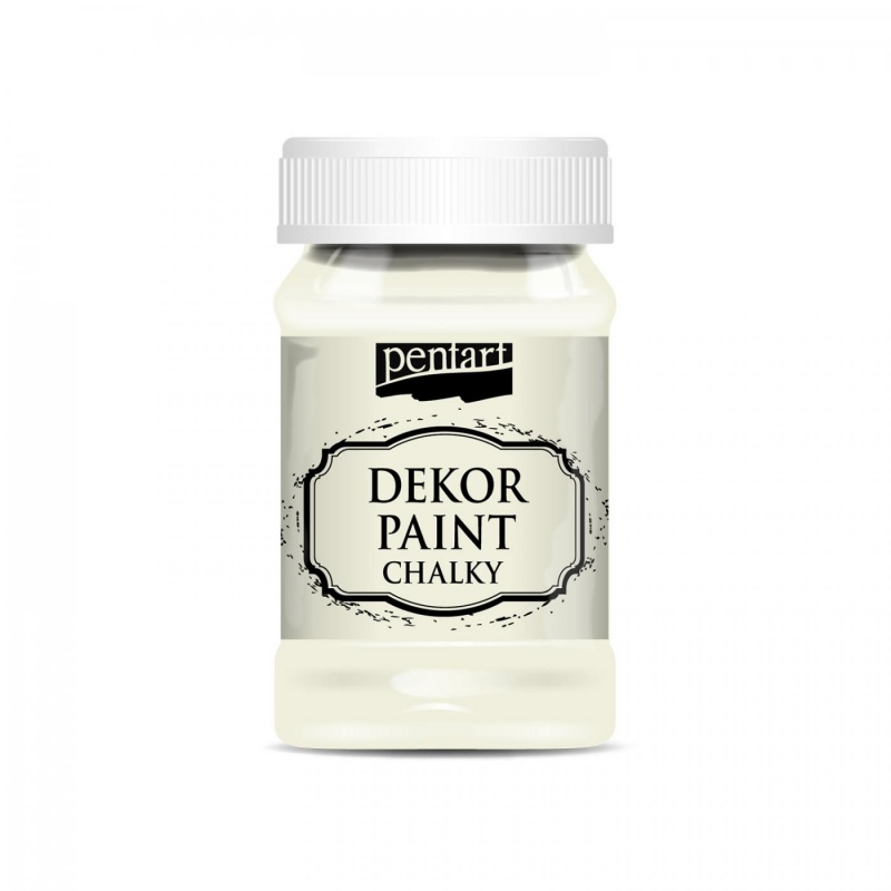 Barvy Dekor Paint Soft značky Pentart jsou novinkou roku 2015. Dekor Paint je rychleschnoucí křídová barva na vodní bázi s vynikající kryvostí. Díky 