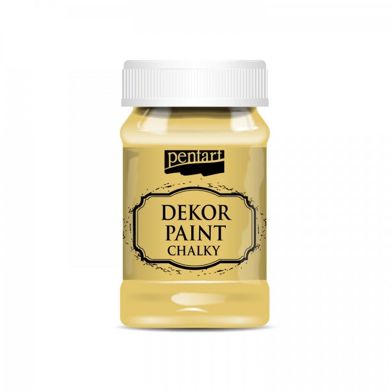Dekor Paint Soft od společnosti Pentart je rychleschnoucí křídová barva na vodní bázi s vynikající krycí schopností. Díky speciálnímu složení vy