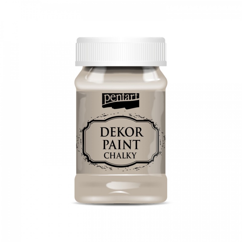 Dekor Paint Soft od společnosti Pentart je rychleschnoucí křídová barva na vodní bázi s vynikající krycí schopností. Díky speciálnímu složení vy