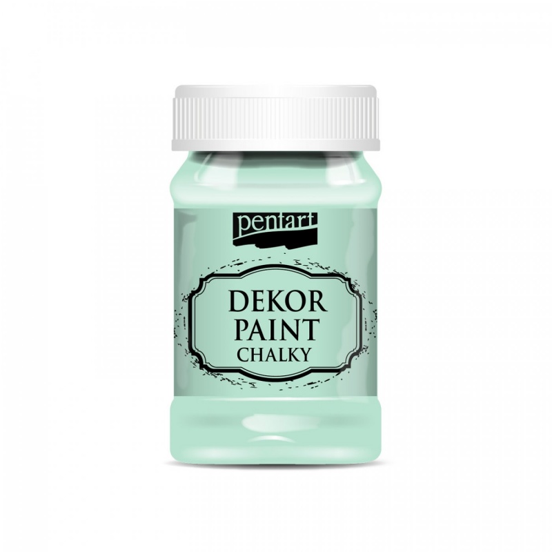 Barvy Dekor Paint Soft značky Pentart jsou novinkou roku 2015. Dekor Paint je rychleschnoucí křídová barva na vodní bázi s vynikající kryvostí. Díky 