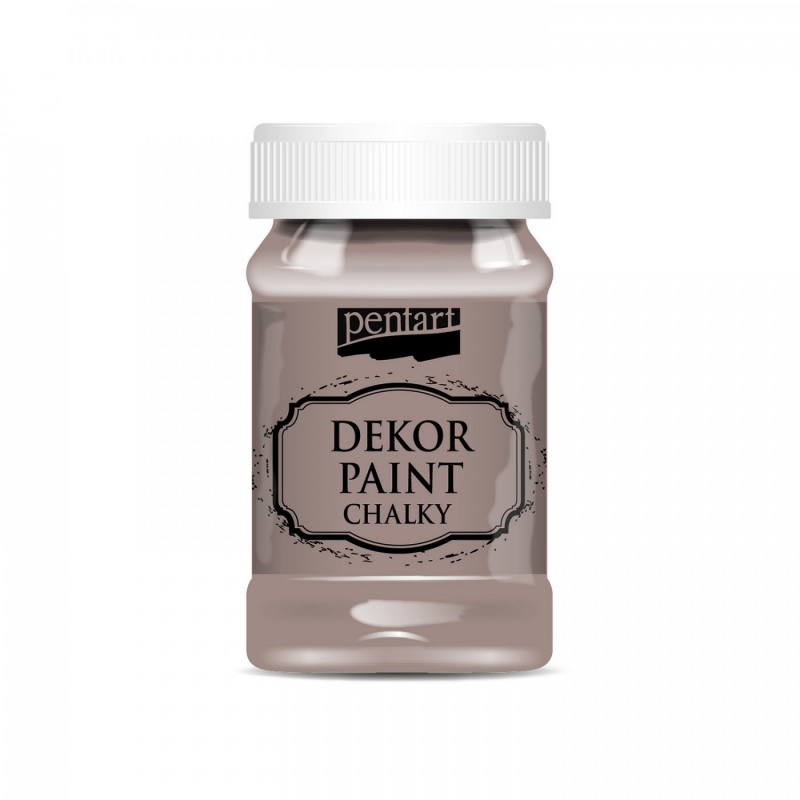 Dekor Paint Soft od společnosti Pentart je rychleschnoucí křídová barva na vodní bázi s vynikající krycí schopností. Díky speciálnímu složení vy