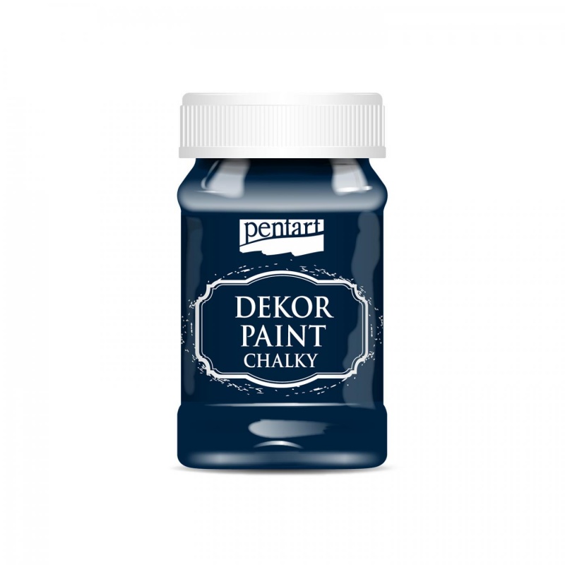 Dekor Paint Soft od společnosti Pentart je rychleschnoucí křídová barva na vodní bázi s vynikající krycí schopností. Díky speciálnímu složení vy