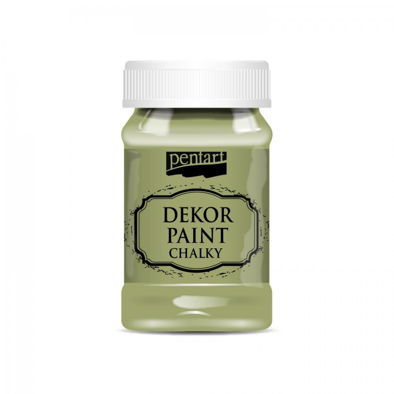 Dekor Paint Soft od společnosti Pentart je rychleschnoucí křídová barva na vodní bázi s vynikající krycí schopností. Díky speciálnímu složení vy