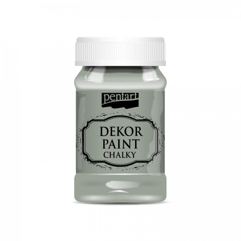 Dekor Paint Soft od společnosti Pentart je rychleschnoucí křídová barva na vodní bázi s vynikající krycí schopností. Díky speciálnímu složení vy