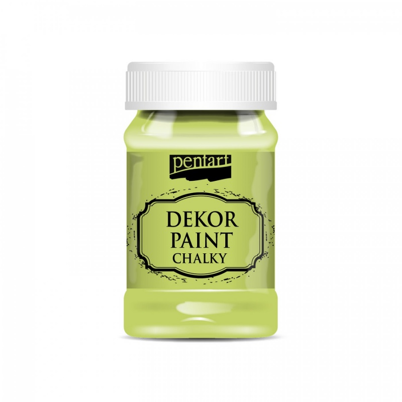 Dekor Paint Soft od společnosti Pentart je rychleschnoucí křídová barva na vodní bázi s vynikající krycí schopností. Díky speciálnímu složení vy