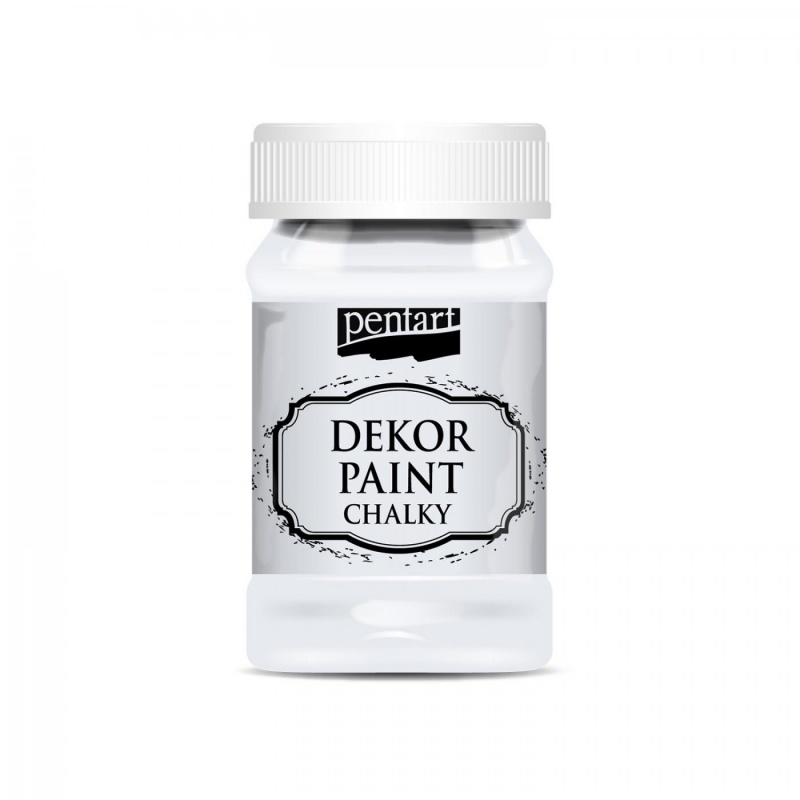 Dekor Paint Soft od společnosti Pentart je rychleschnoucí křídová barva na vodní bázi s vynikající krycí schopností. Díky speciálnímu složení vy