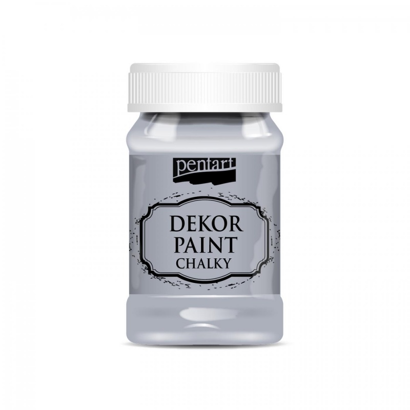 Dekor Paint Soft od společnosti Pentart je rychleschnoucí křídová barva na vodní bázi s vynikající krycí schopností. Díky speciálnímu složení vy