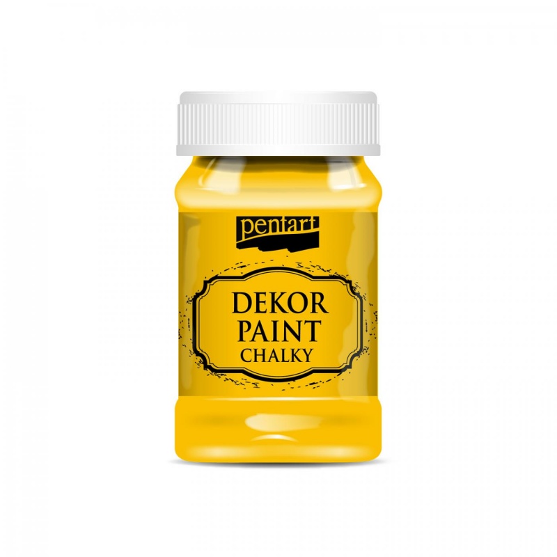 Dekor Paint Soft od společnosti Pentart je rychleschnoucí křídová barva na vodní bázi s vynikající krycí schopností. Díky speciálnímu složení vy