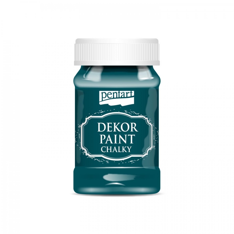 Dekor Paint Soft od společnosti Pentart je rychleschnoucí křídová barva na vodní bázi s vynikající krycí schopností. Díky speciálnímu složení vy
