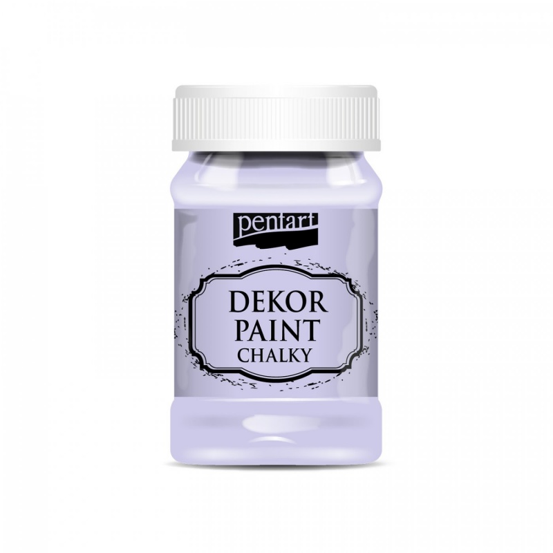 Dekor Paint Soft od společnosti Pentart je rychleschnoucí křídová barva na vodní bázi s vynikající krycí schopností. Díky speciálnímu složení vy