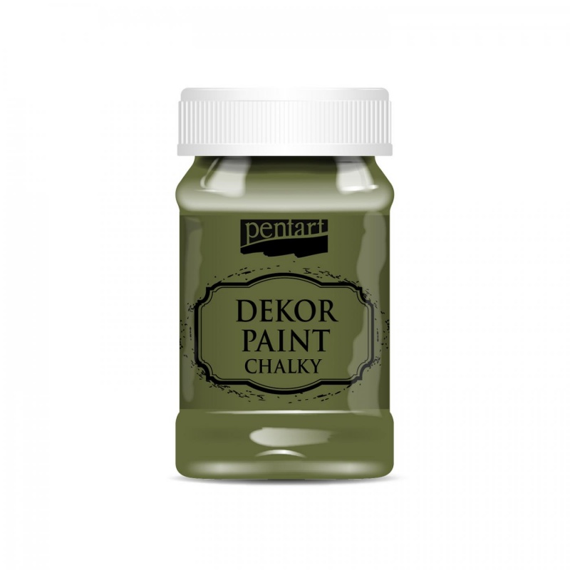 Dekor Paint Soft od společnosti Pentart je rychleschnoucí křídová barva na vodní bázi s vynikající krycí schopností. Díky speciálnímu složení vy