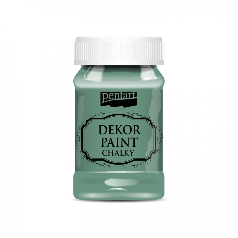 Dekor Paint Soft od společnosti Pentart je rychleschnoucí křídová barva na vodní bázi s vynikající krycí schopností. Díky speciálnímu složení vy