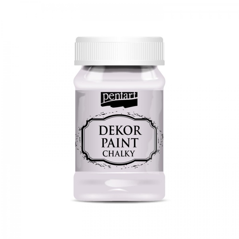 Barvy Dekor Paint Soft značky Pentart jsou novinkou roku 2015. Dekor Paint je rychleschnoucí křídová barva na vodní bázi s vynikající kryvostí. Díky 