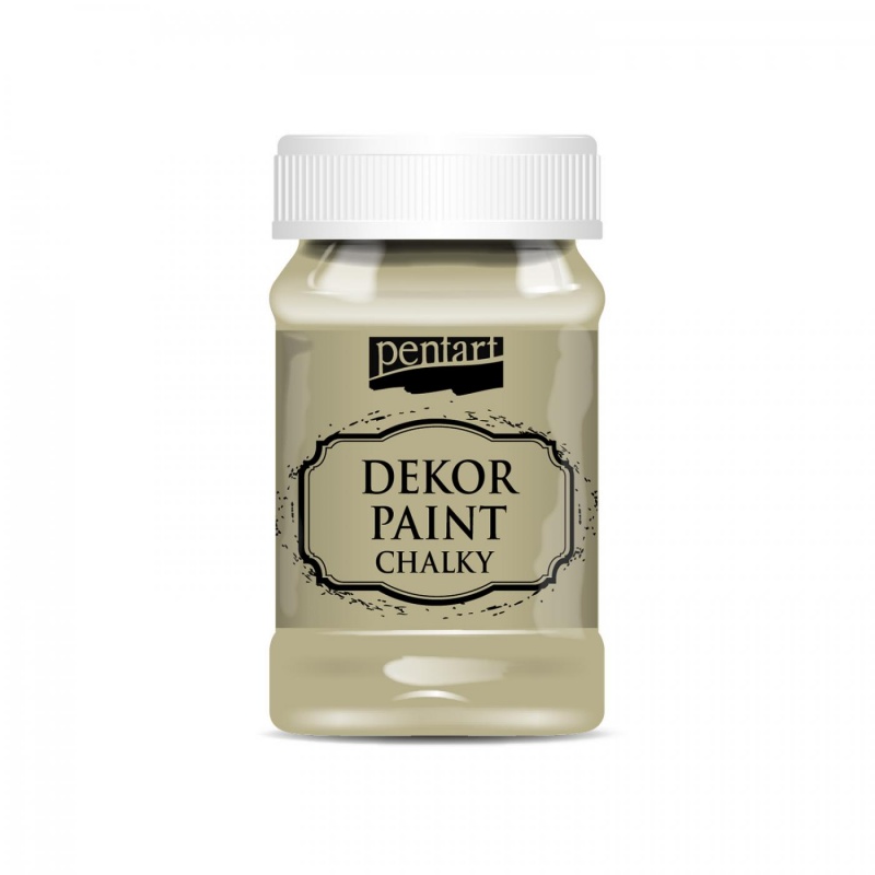 Dekor Paint Soft od společnosti Pentart je rychleschnoucí křídová barva na vodní bázi s vynikající krycí schopností. Díky speciálnímu složení vy
