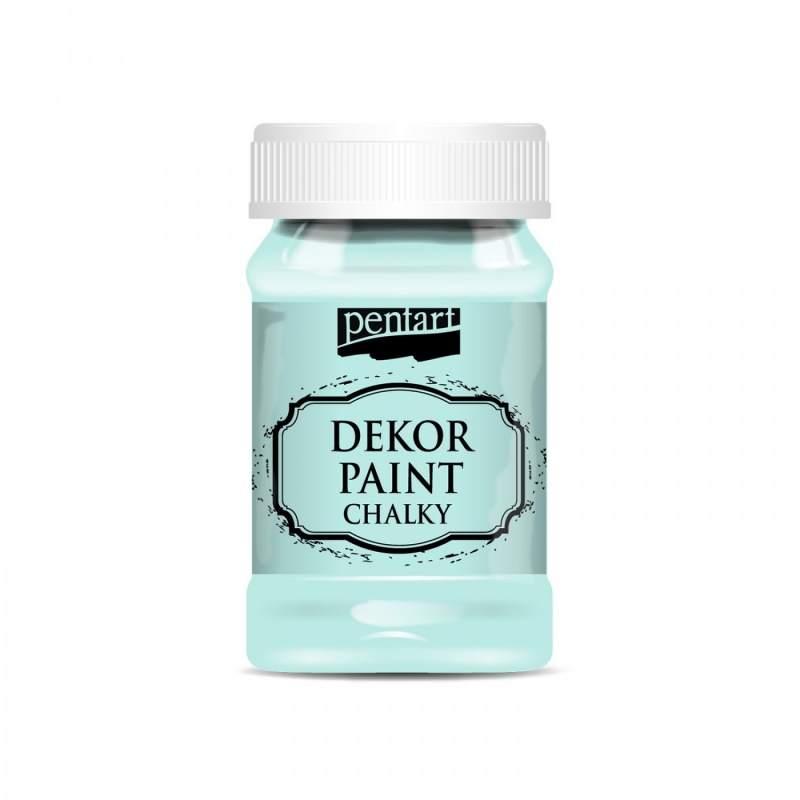 Dekor Paint Soft od společnosti Pentart je rychleschnoucí křídová barva na vodní bázi s vynikající krycí schopností. Díky speciálnímu složení vy