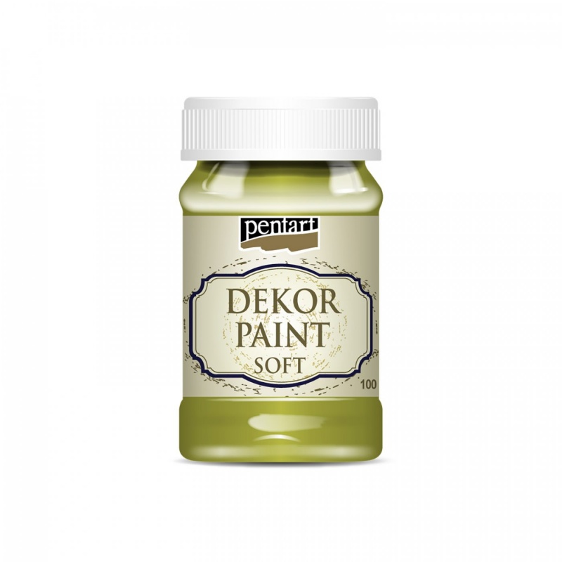 Barvy Dekor Paint Soft značky Pentart jsou novinkou roku 2015. Dekor Paint je rychleschnoucí křídová barva na vodní bázi s vynikající kryvostí. Díky 